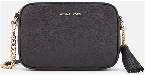 michael kors camera bag zwart|michael kors crossbody camera bag.